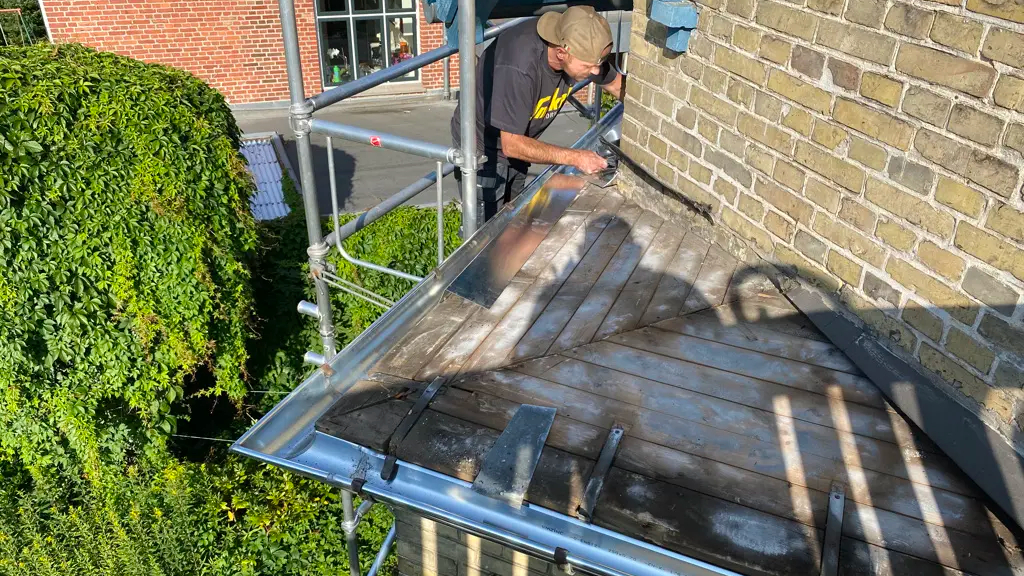 Nyt tagpaptag på Østerbro